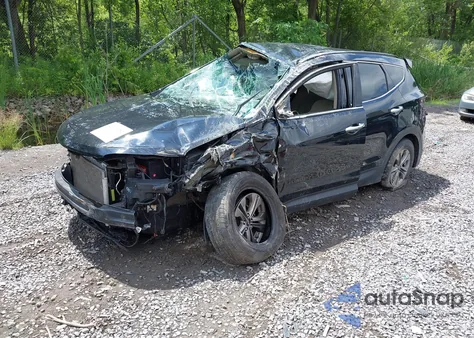 2016 Hyundai Santa Fe Sport 2.4L from USA, damaged, VIN 5XYZUDLB1GG370491